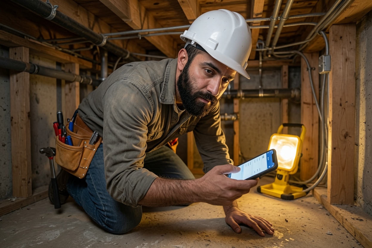 Run Jobs From Your Phone. Even in the Basement. — feature illustration